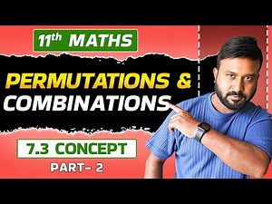 Class 11 Maths Ex 7.3 Concept Part 2 🔢 | Permutations & Combinations Ch 7 | NCERT 2026 | Rohit Sir