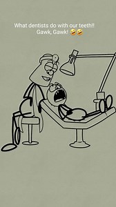 371K views · 4.2K reactions | what dentists do with our teeth! Gawk Gawk ( 4k memes) | Rico Animations | Facebook