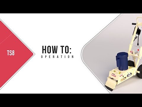EDCOed TS8 Floor Stripper: How To Operate