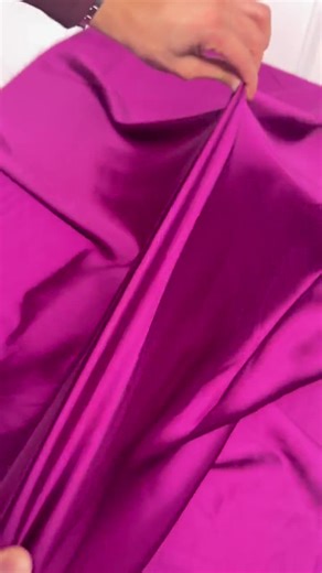Magenta Luxury 2 Way Stretchy Silky Satin Fabric by the Yard on Spandex Fabric Shiny Thick Satin Fabric (60” Wide) Dresses - Etsy