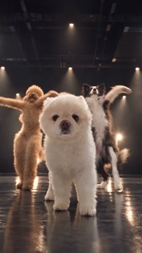 Nobody Told Him He Wasn't Beyoncé 🐾 #DancingDog #SingleLadies #FunnyDog #Shorts #cutedog #fluffydog