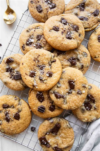 Cottage Cheese Chocolate Chunk Cookies