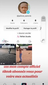 15K views · 232 reactions | Sa ces mon compte officiel tiktok abonné vous là-bas pour voir mes actualités sur tiktok | Chantre Prince AARON | Facebook