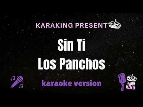 Los Panchos -Sin Ti (Karaoke Version) | Instrumental + Lyrics | Original Key