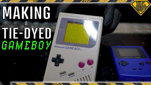 Hydro dipping a Nintendo console reveals crazy results