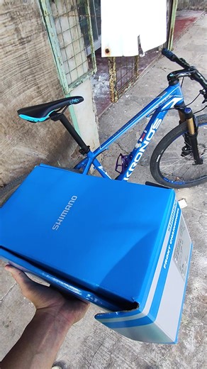 mr diy pinataka styla hahaha #deore #m5100 #shimano #diy #kronos #26er #upgrade #hollowtech