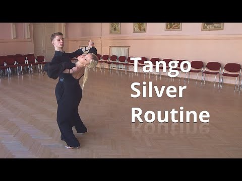 Tango (Silver Level) Choreography - Outside Swivel, Progressive Side Step Reverse Turn