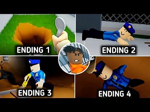 Dig To Escape - All 4 Endings + How To Get Endings Full Walkthrough | Roblox