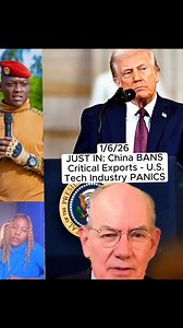 China b@ns critical Export , U.S tech industry pan! Cs..... Listen 👂 #newsaboutaes #Geopolitics #LatestNewsUpdates #StayUpdated #usa | Gaius Harriet Konyen