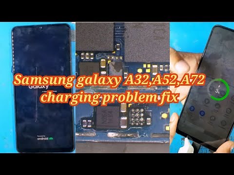 Samsung galaxy A32 charging problem fix||Samsung galaxy A32 not charging and mobile hot fix