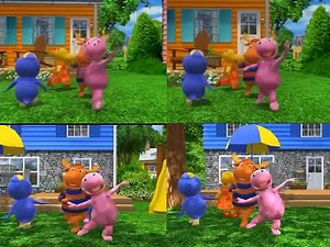 The Backyardigans Snacktime Song Quadparison 2