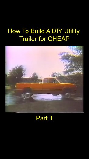 How To Build A DIY Utility Trailer for CHEAP (1)