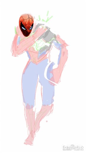 DIBUJO de SPIDER-MAN en IBIS PAINT | #dibujo #spiderman #ibispaintx #dibujodigital