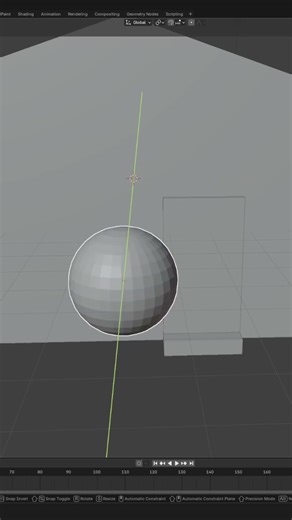 My First Low-Poly House in Blender 🏠💙 #shorts