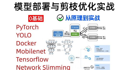 【大神勿进！】模型训练好后如何部署？基于深度学习的模型部署与剪枝优化（pytorch TensorFlow YOLO）三大类型模型部署教程！