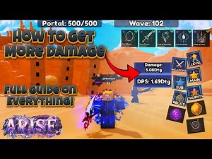 Arise Crossover - How To Get More Damage (Complete Guide)
