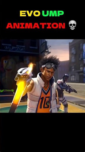 EVO UMP ANIMATION #shorts #shortsfeed #freefire #viral