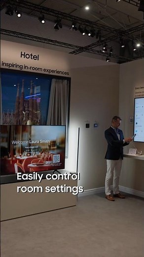 [ISE 2025] 2025 Hotel TV Lineup: Effortless Streaming & Control | Samsung