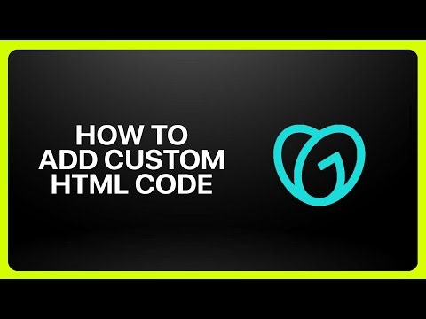 How To Add Custom HTML Code In GoDaddy Website Builder 2026! Tutorial