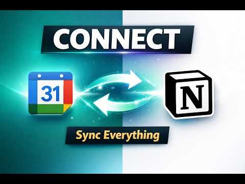 Your Complete Calendar — Google Calendar + Notion Synced