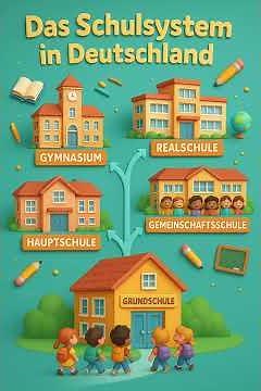 🇩🇪 Das Schulsystem in Deutschland einfach erklärt 🎒 #germanschool