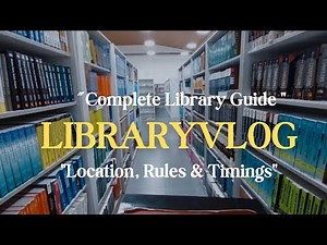 Complete Library Guide | Location, Rules & Timings|SRM UNIVERSITY AP