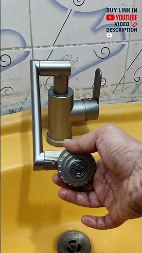 Single Lever Basin Mixer Rotating Tap | Modern Hot & Cold Water Mixer - DIY Install & Review