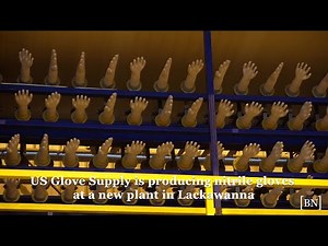 How US Glove Supply is making nitrile gloves in Lackawanna