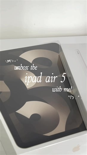 Unbox My New iPad Air 5: Perfect for School & Fun!