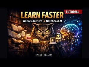 Turn Any Book into an AI Tutor | Anna’s Archive → NotebookLM Workflow