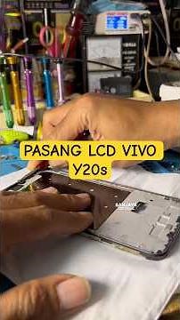 Install the New LCD on the Vivo Y20s / y20 / y12s cellphone