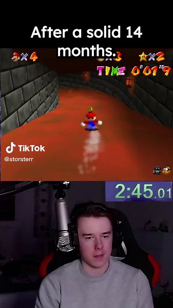 Super Mario 64 70 Star World Record Breakdown