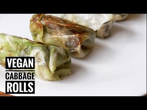 Cabbage Rolls Vegan Recipe