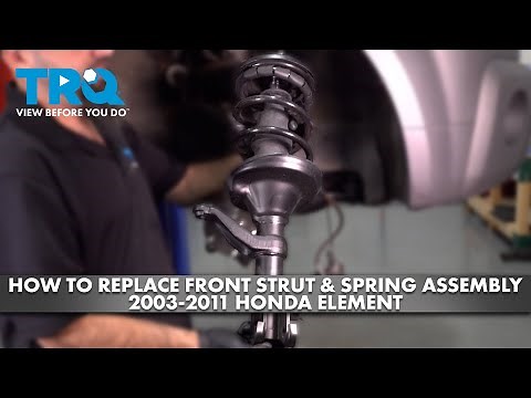 How to Replace Front Strut & Spring Assembly 2003-2011 Honda Element
