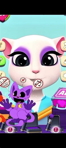 Cantap Makeover By My Talking Angela 2 #cosplay #angela #makeup #mytalkingangela2