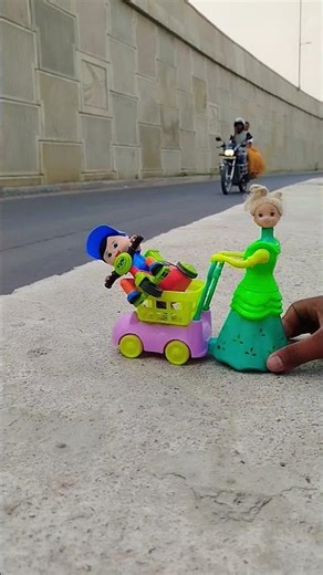 Remote Control Scooty Girl And Monkey Scooter Unboxing And Testing Short ||