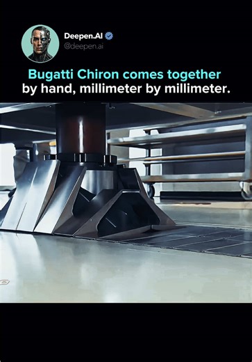In Bugatti’s production process, there is a stage called “the wedding,” when the W16 engine is joined to the carbon fiber chassis. This step is done entirely by hand, with millimeter-level precision. Even the bolts used are custom designed specifically for this connection. This matters because it highlights a different philosophy of engineering. While most automotive manufacturing prioritizes automation and scale, Bugatti preserves human control at the most critical structural moment. Discover m