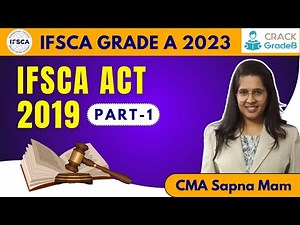 IFSCA Act for IFSCA Grade A - Lecture-1
