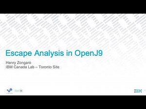 Escape Analysis Optimization in OpenJ9