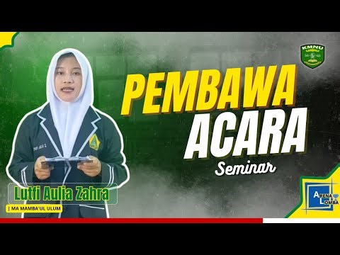 Example of a Semi-Formal MC for a School Seminar