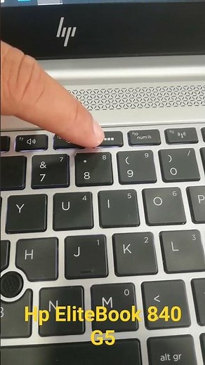How to turn on Backlit Keyboard on Hp EliteBook 840 G5 | Backlit On off Key on Hp 840 G5