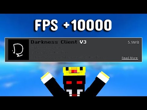 Darkness Client V3 For MCPE 1.21+ (NO LAG + Smooth Gameplay)
