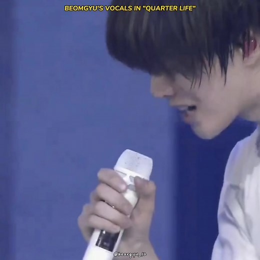 Beomgyu Shines with Vocals in Quarter Life Performance | TXT K-pop