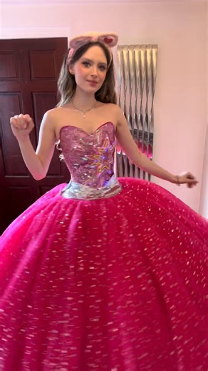 122K views · 3.7K reactions | My finished Barbie in a fashion fairytale transformation dress inspired by one of my childhood Barbies!! 朗 #barbiefashion #barbie #barbiedoll #barbiecosplay #barbiemovie #barbiefashionfairytale #sewing #fashion #diy #costume #cosplay #transformationdress | Rosie Somerville DIY fashion design | Facebook