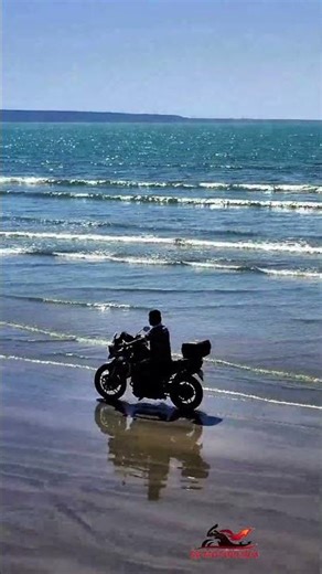 bike Ride on beach of Ormara