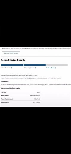 2026 IRS TAX REFUND UPDATE: RefundStatus, New Refund Approved, Tax transcript, processing #irs