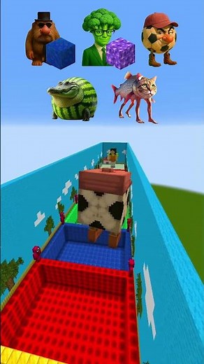 Italian Brainrot VS Longer Jumping #14 #brainrot #minecraft