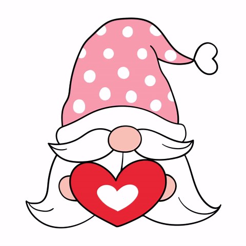 Valentine Gnome Svg Bundle: Love,heart Svg, Cut Files for Cricut(instant Download) - Etsy