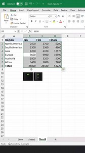 Ish Excel Tutorial mei shikenge ki kaise kisi diye hue numerical data ka total nikalte hai ek shortcut ka use karke both rows and columns mei. Dhanaywad! #Excel #exceltips #DataEntry #accounting #spreadsheets | SUS ONLINE