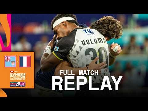 RESPECT after incredible match! 🤝 | Fiji v France | HSBC SVNS Hong Kong 2026 | Full Match Replay